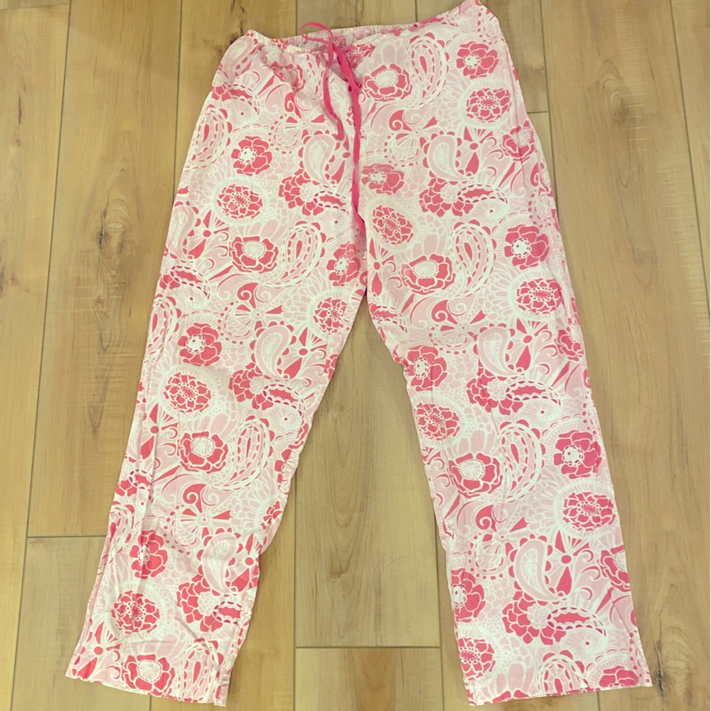Lilly Pulitzer pajama bottoms, pants Medium, great condition